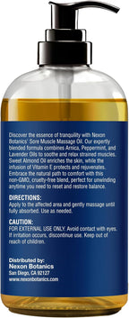 Sore Muscle Massage Oil for Massage Therapy 8 fl oz - Image 8