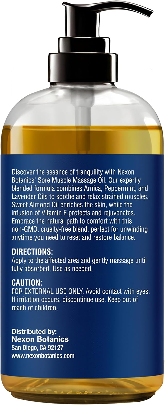 Sore Muscle Massage Oil for Massage Therapy 8 fl oz - Image 8