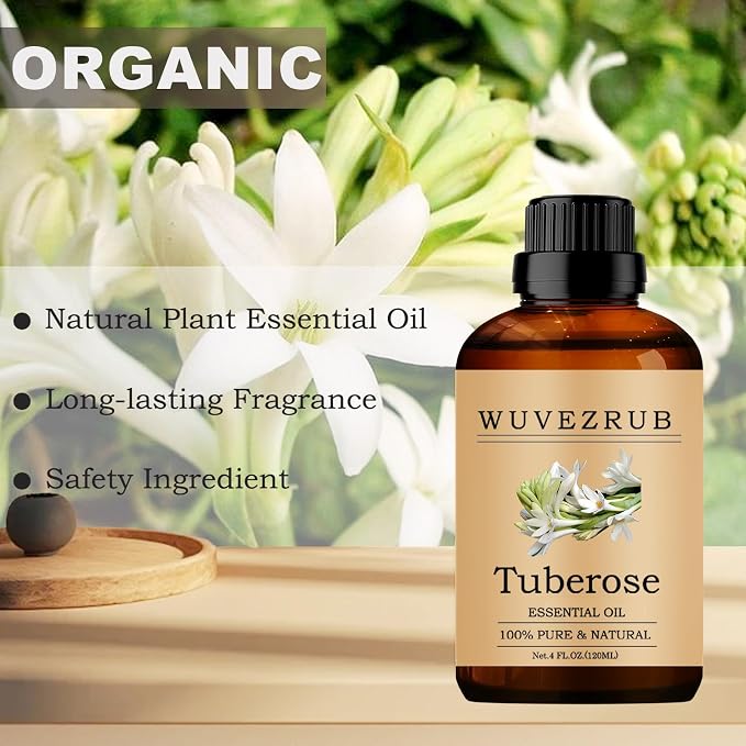 Tuberose Essential Oil - 120ML Pure and Natural - Image 4