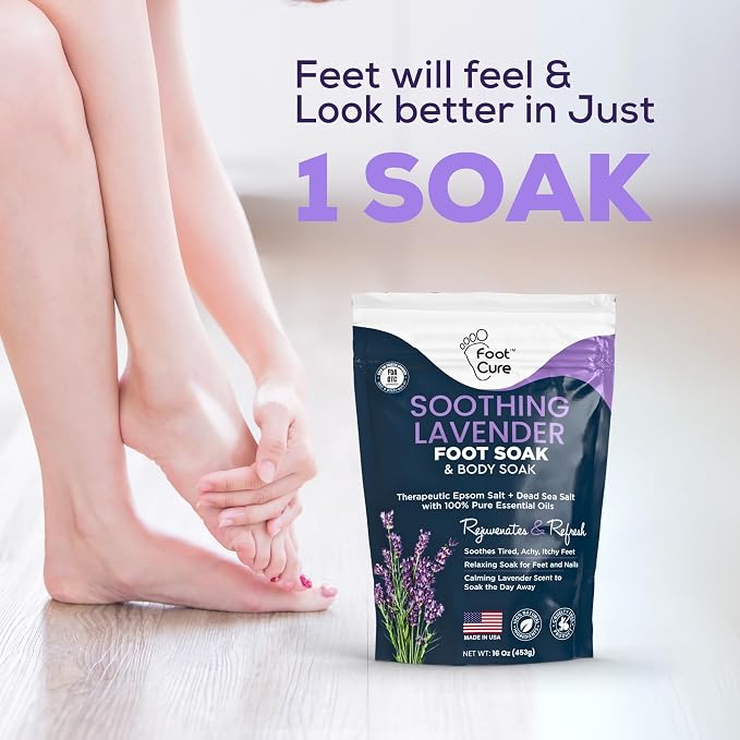 FOOT CURE Soothing Lavender Foot Spa - Image 9