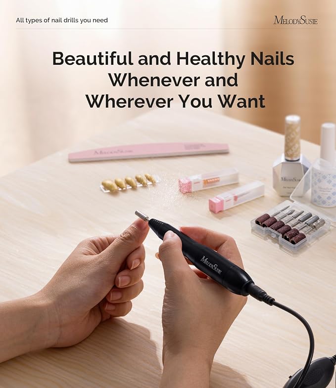 MelodySusie Electric Nail Drill Machine, PC120I Portable Electric Nail File - Image 7