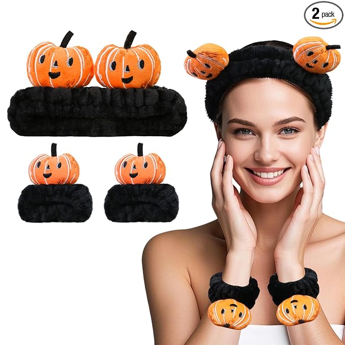 Kawaii Spa Headband and Wristband Set by FLYINGMAGE