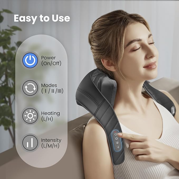 COMFIER Cordless Neck Shoulder Massager - Image 5