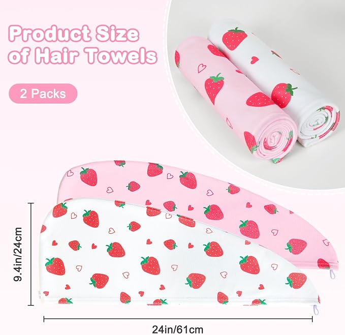 FIOBEE Microfiber Hair Towel Wrap - Image 6
