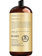Handcraft Blends Organic Castor Oil 28 Fl Oz | 100% Pure and Natural | Premium - Image 4