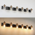 SOLFART Bathroom Vanity Light Black and Brass Bathroom Light fixtures Durable - Image 5