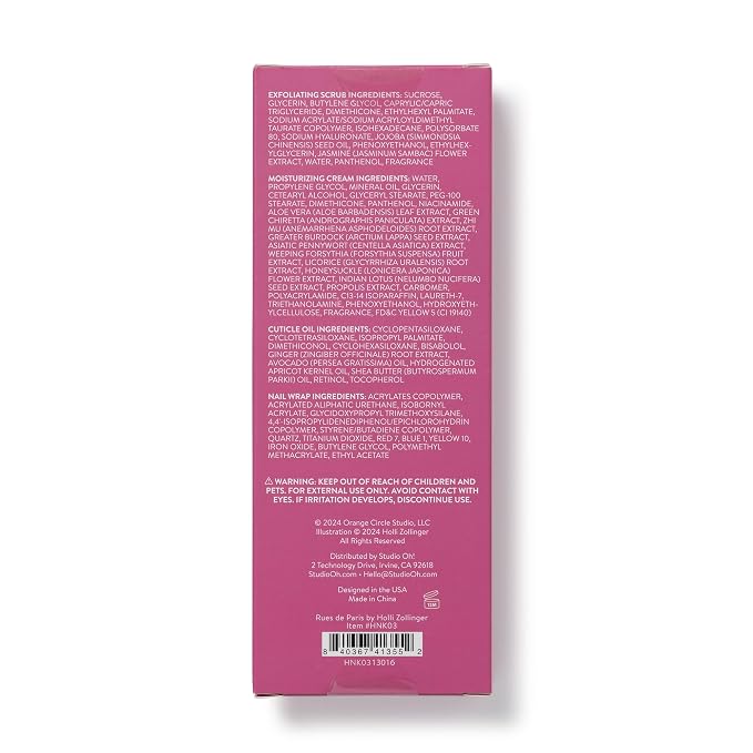 Studio Oh! Hand & Nail Spa Kit, Mini Nail Kit - Image 4