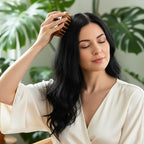 Wood Scalp Massager & Hair Scrubber, Wood Head Massage Brush - Image 6