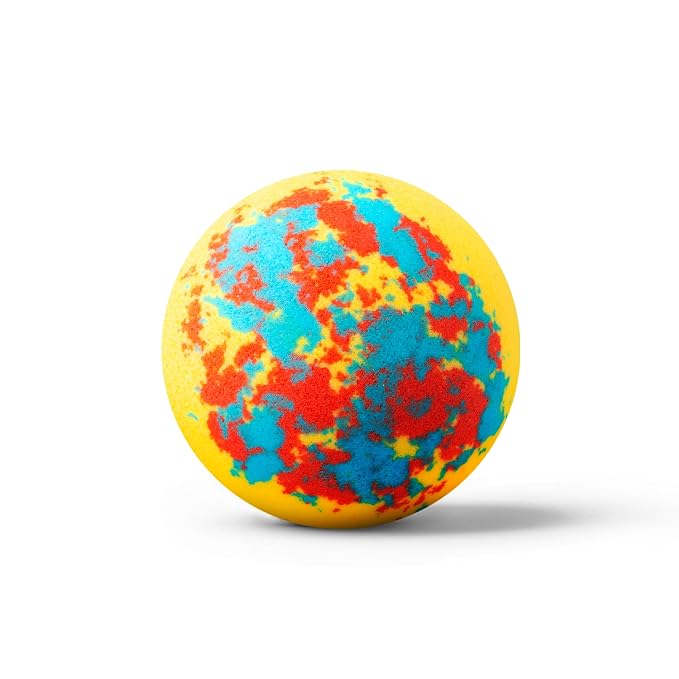 Da Bomb Bath Tie Dye Yellow Bath Bomb, Passion Fruit - Image 4