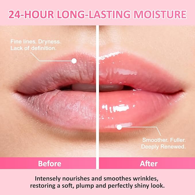 VISRIE 6 PCS Bee Lip Balm Lip Mask Honey Pot, Valentines Day Gifts, - Image 4