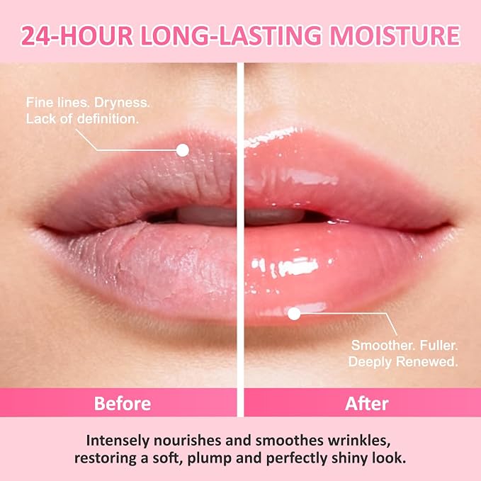VISRIE Bee Lip Balm Honey Pot 12 Pack, Lip Sleeping Mask - Image 3