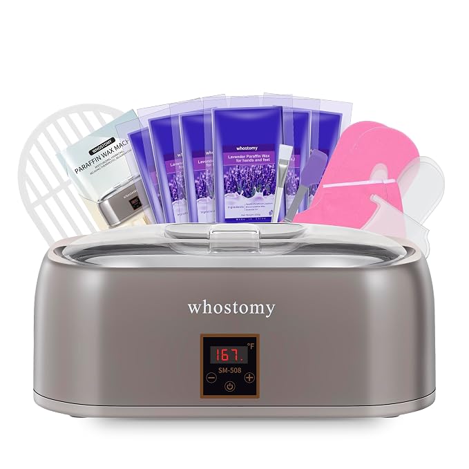 Paraffin Wax Machine for Hands and Feet, Paraffin Wax Warmer Moisturizing Kit by Unknown