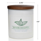 Carolina Soothing Eucalyptus Scented Candle, 16 oz Wellness Relaxing - Image 5