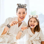 CIEHER 12 PCS Makeup Headband for Women Wrist Washband Scrunchies Cuffs for - Image 7