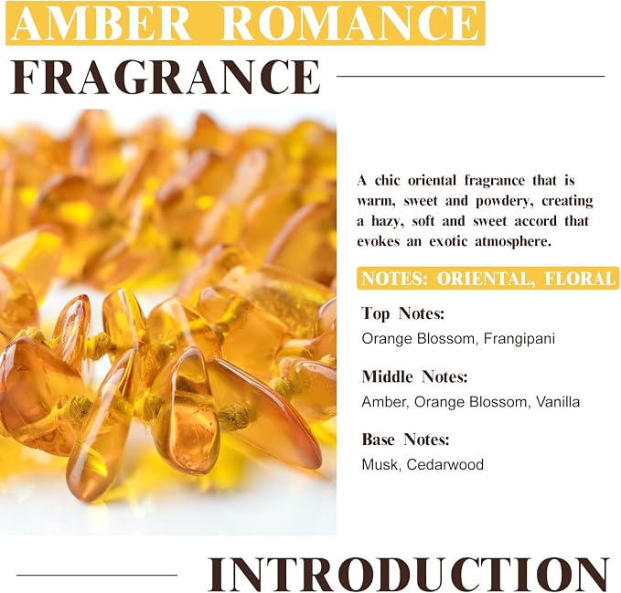 EUQEE Amber Romance Fragrance Oils, 2.02 Fl oz/ 60ml Essential Oils - Image 4
