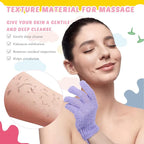 4 Pack Exfoliating Washcloth Back Scrubber Set, 2 Exfoliating Body Scrubber - Image 4