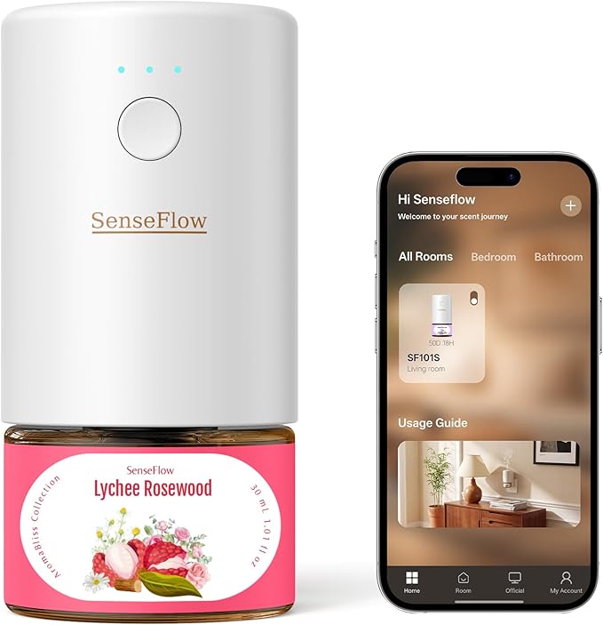 SF101S Pro Smart Plug in Air Freshener by SenseFlow