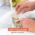 Full Circle Coconut Scrubber Sponges, Plant-Based Sponges Made - Image 3