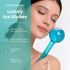 MonétBeauty Ice Globes for Face, Freezer Safe and Highly Effective Facial - Image 5
