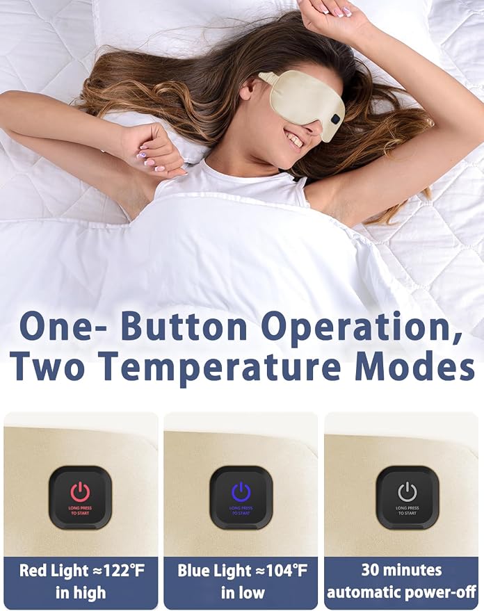 Silk Heated Eye Mask Cordless Rechargebale - Image 3