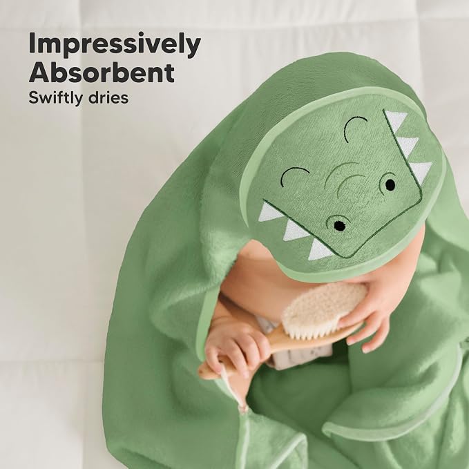 KeaBabies Hooded Baby Towel for Newborn - Image 5