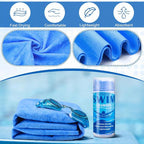 SmoothNovelty 2 Pack Swim Chamois Towel Water Absorbent Quick Dry Towel Shammy - Image 6