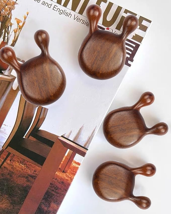 Gua Sha Massager for Face, Natural Sandalwood Wooden Guasha Scraping Massage - Image 4