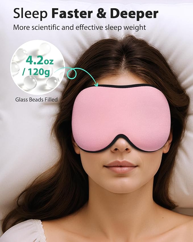 MABAO Weighted Sleep Mask - Image 2