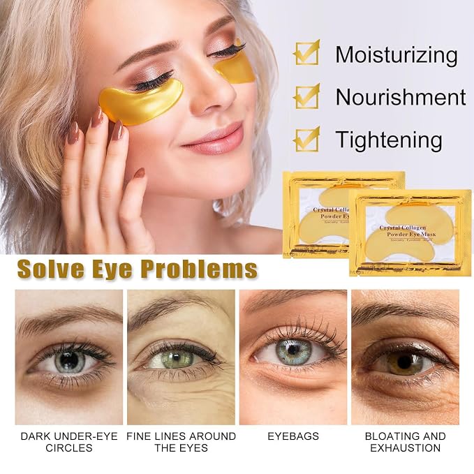 20 Pairs Lip Mask & Eye Mask, Under Eye Patches, Lip Mask Skincare, Bridesmaid - Image 2