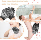 FoldTier 200 Pcs Exfoliating Gloves Bulk - Image 6