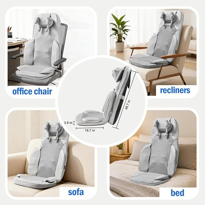 Shiatsu Neck and Back Massage Cushion - Image 7