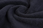 White Classic Bleach Safe Black Makeup Washcloths - Image 5