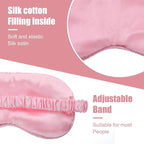 16 Pieces Silk Sleep Mask Silk Eye Mask - Image 4