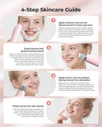 Facial Cleansing Brush & Massager, 2 in 1 Facial Skin Scrubber Waterproof and - Image 5