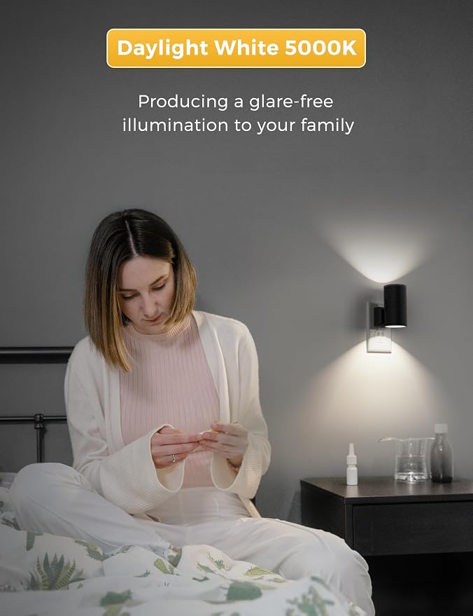 L LOHAS LED Night Light, Bright Night Light, Night Lights Plug into Wall - Image 5