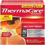 ThermaCare Heat Wraps for Neck & Shoulder Pain Relief, Portable Adhesive by ThermaCare