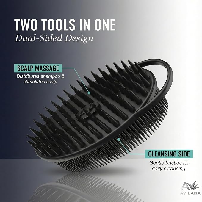 Avilana Premium Scalp Massager Shampoo Brush - Image 4
