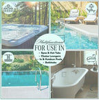 Poolzilla Universal Blue Spa Pillow, Made of Soft Foam - Image 3