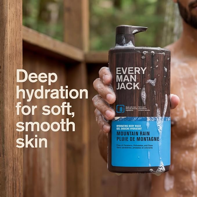 Every Man Jack Mountain Rain Mens Body Wash - Image 4