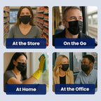 MAGICARE USA Made Black Face Masks, Disposable - Image 6