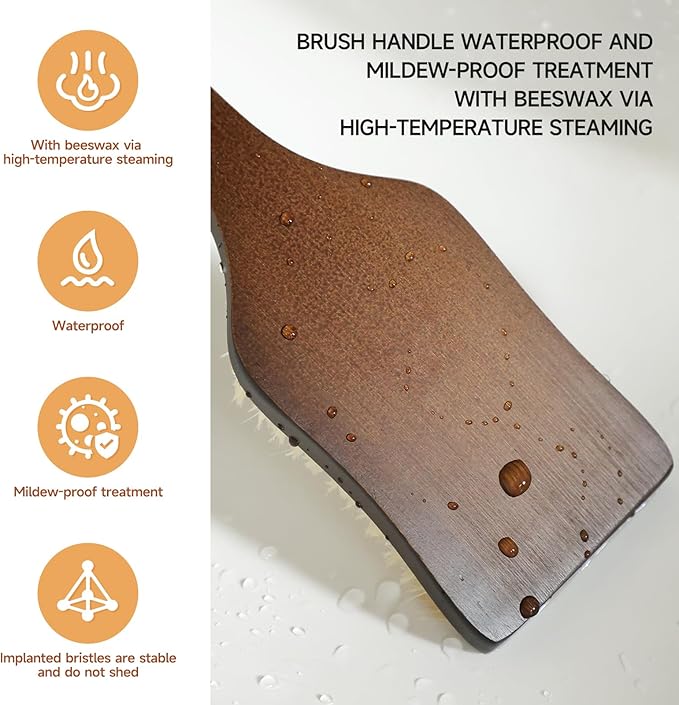 Back Scrubber Shower Brush, Dry Brushing Body Brush - Image 5