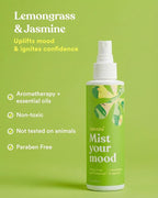 Asutra Lemongrass & Jasmine Multi-Use Natural Aromatherapy Room Spray, Calming - Image 2