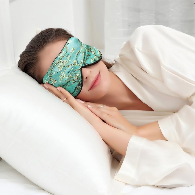 Alaska Bear Natural Silk Sleep Mask, Super Smooth Eye Mask - Image 5