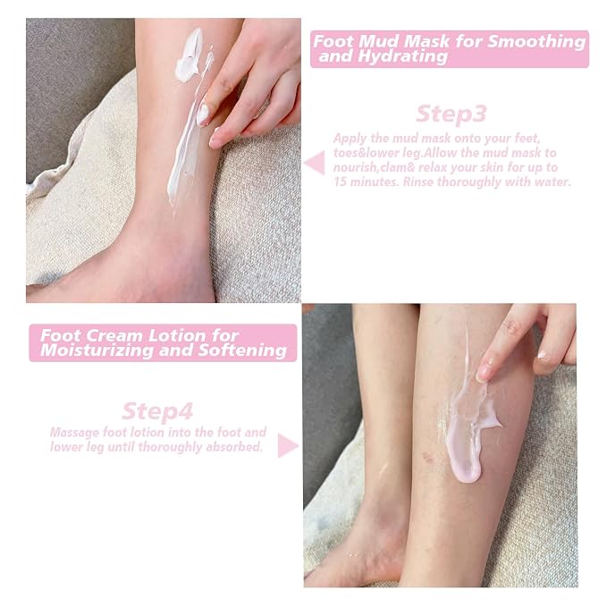 Rose Jelly Pedicure Kit Foot Soak Set - Image 3