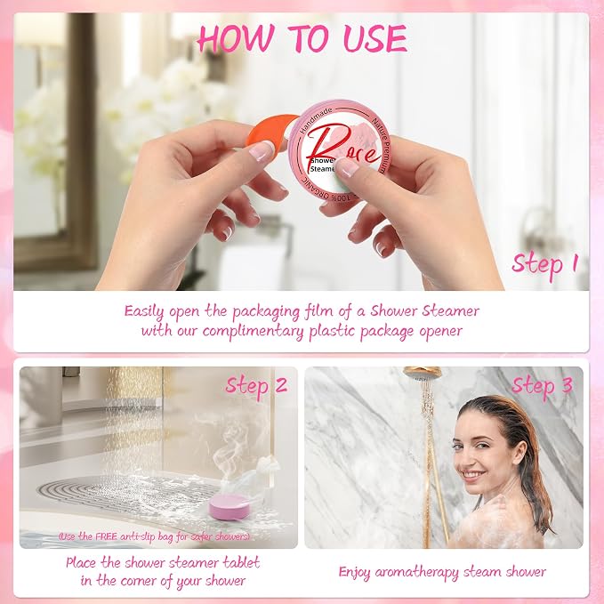 Shower Steamers Aromatherapy 8 Pack - Image 7