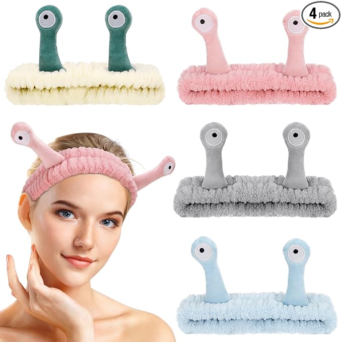 DragonflyDreams 4 Packs Snail Head Bands, Headband by DragonflyDreams