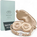 MATASSE 100% Mulberry Silk Sleep Mask 22 Momme Grade 6A by MATASSESilkyourlife