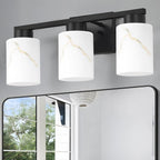 3-Light Bathroom Light Fixtures, Modern Vanity Lights, Living Room, E26 Base by Mieloxiy