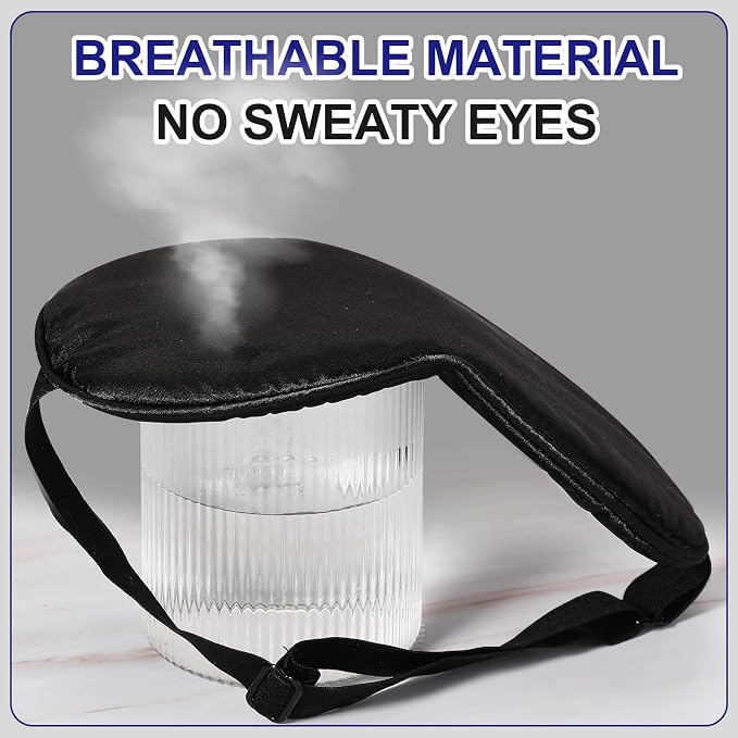 Newcotte 50 Pcs Silk Sleep Eye Mask - Image 6