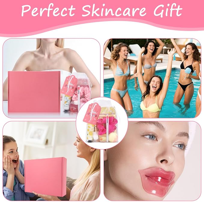 88PCS SPA Party Supplies for Girls, Under Eye Patches, Facial Masks, Lip Mask & - Image 6